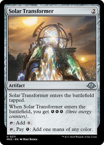 Solar Transformer (Modern Horizons 3) Light Play Foil