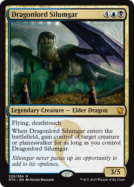 Dragonlord Silumgar (Dragons of Tarkir) Near Mint Foil