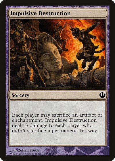 Impulsive Destruction (Promos: Hero's Path) Light Play