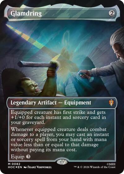 Glamdring  Borderless   Surge Foil|1|0|0.00