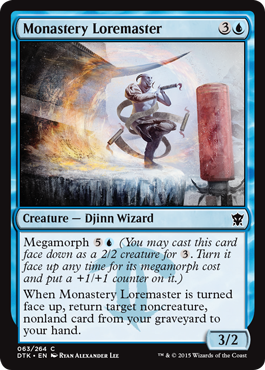 Monastery Loremaster (Dragons of Tarkir) Medium Play