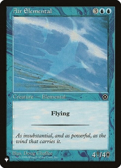 Air Elemental (The List) Near Mint