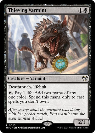 Thieving Varmint (Commander: Outlaws of Thunder Junction) Near Mint