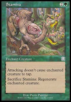 Stamina (Mercadian Masques) Medium Play