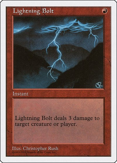 Lightning Bolt (Anthologies) Damaged / Poor