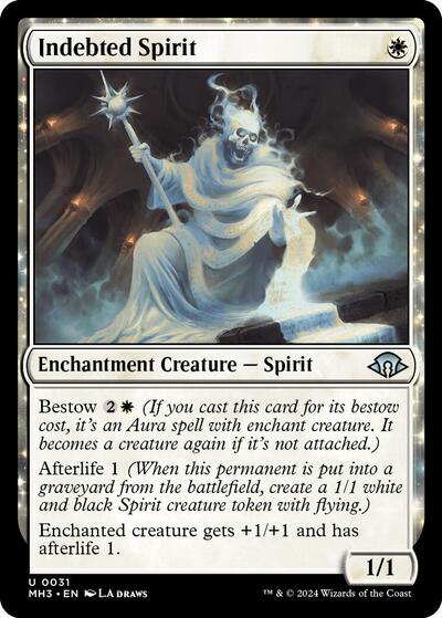 Indebted Spirit (Modern Horizons 3) Near Mint Foil