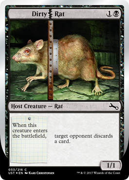 Dirty Rat (Unstable) Near Mint Foil