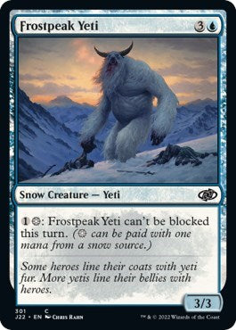 Frostpeak Yeti (Jumpstart 2022) Medium Play