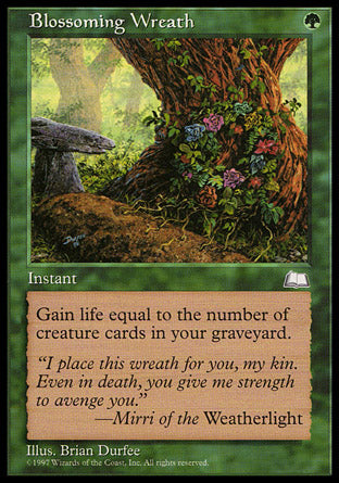 Blossoming Wreath (Weatherlight) Medium Play