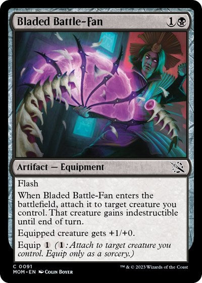 Bladed Battle-Fan (March of the Machine) Near Mint Foil