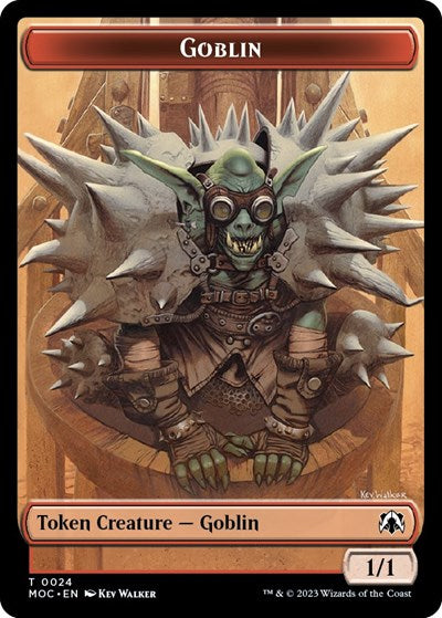 Goblin / Eldrazi Double-sided Token (Commander: March of the Machine) Near Mint