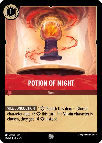 Potion of Might (Shimmering Skies) Near Mint