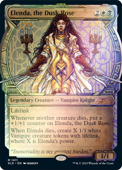 Elenda, the Dusk Rose (Rainbow Foil) (Secret Lair) Near Mint Foil