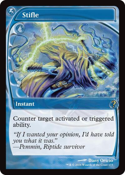 Stifle (Future Sight) (Mystery Booster 2) Light Play Foil