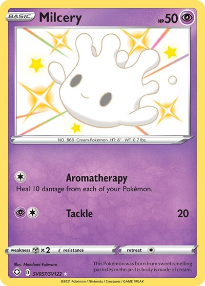 Milcery (Shining Fates: Shiny Vault) Near Mint Holofoil