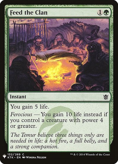 Feed the Clan (Mystery Booster) Near Mint