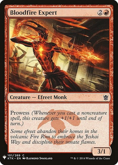 Bloodfire Expert (Mystery Booster) Near Mint