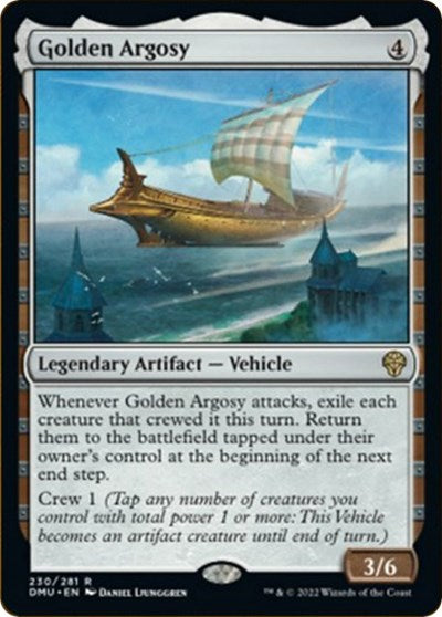 Golden Argosy (Dominaria United) Medium Play Foil
