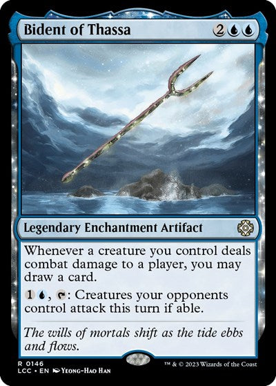 Bident of Thassa (Commander: The Lost Caverns of Ixalan) Near Mint