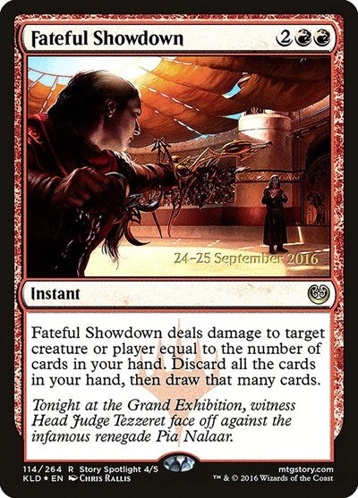 Fateful Showdown (Promos: Prerelease Cards) Light Play Foil