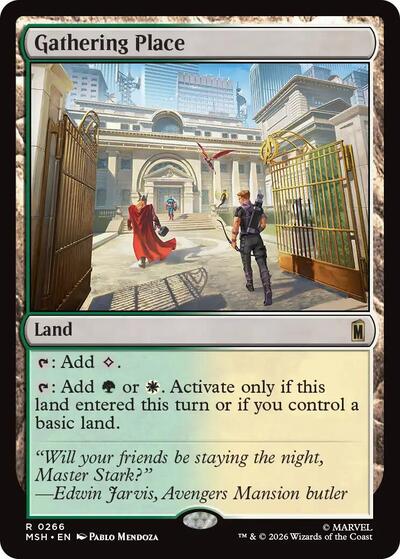Gathering Place (Marvel Super Heroes) Near Mint Foil