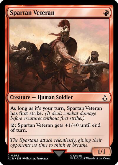 Spartan Veteran (Universes Beyond: Assassin's Creed) Medium Play