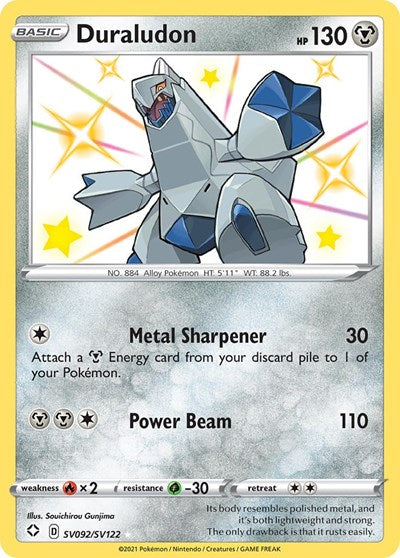 Duraludon (Shining Fates: Shiny Vault) Near Mint Holofoil