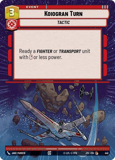 Koiogran Turn (Hyperspace) (Jump to Lightspeed) Near Mint
