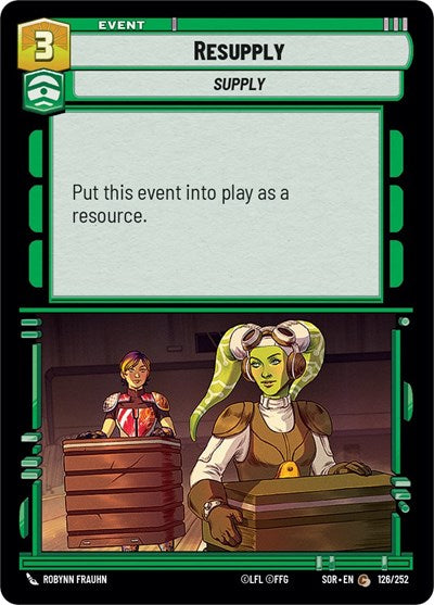 Resupply (Spark of Rebellion) Near Mint Foil
