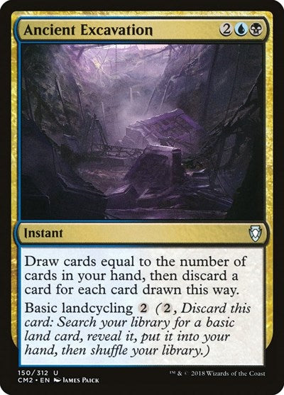 Ancient Excavation (Commander Anthology Volume II) Near Mint