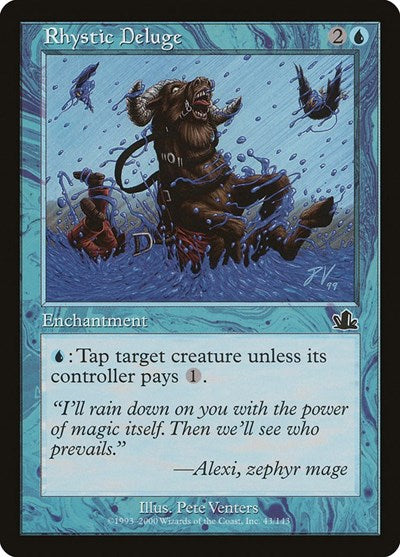 Rhystic Deluge (Prophecy) Medium Play