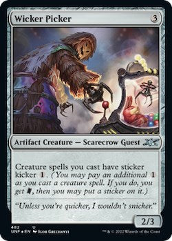 Wicker Picker (Galaxy Foil) (Unfinity) Light Play Foil
