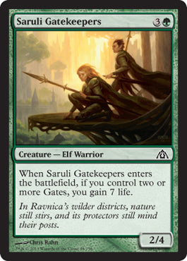 Saruli Gatekeepers (Dragon's Maze) Medium Play Foil