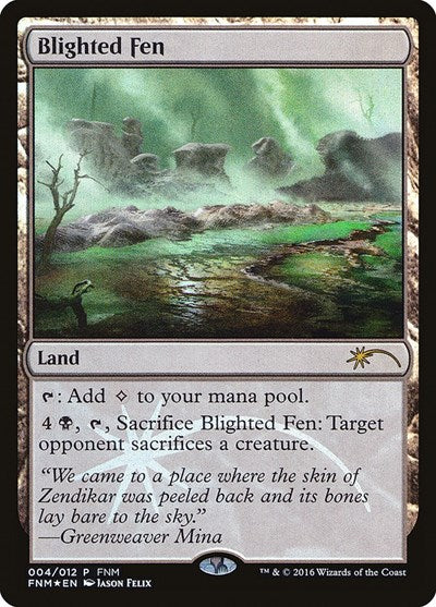 Blighted Fen (Promos: FNM) Near Mint Foil