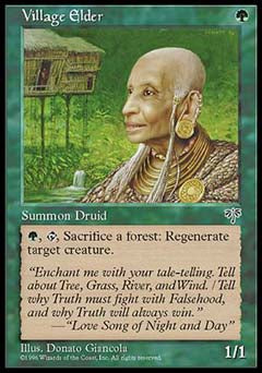 Village Elder (Mirage) Medium Play