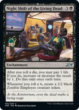 Night Shift of the Living Dead (Unfinity) Near Mint Foil