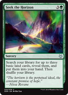Seek the Horizon (Duel Decks: Nissa vs Ob Nixilis) Light Play