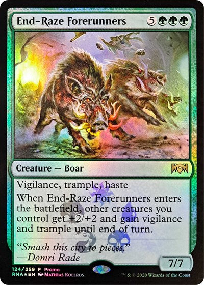 End-Raze Forerunners (Media Promos) Near Mint Foil