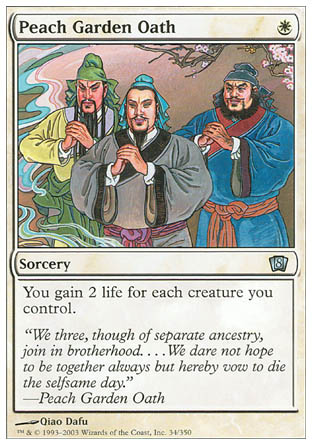 Peach Garden Oath (8th Edition) Damaged / Poor