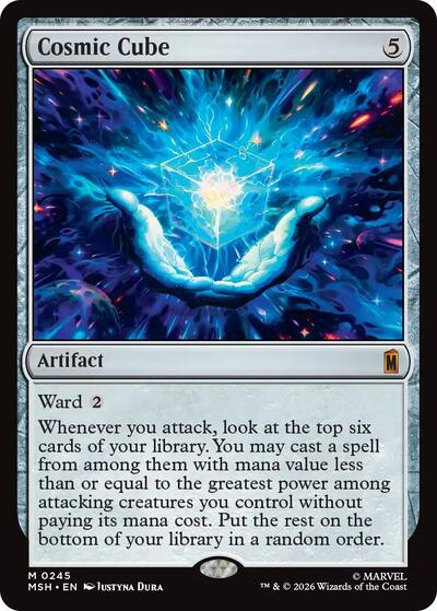 Cosmic Cube (Marvel Super Heroes) Light Play Foil