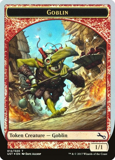 Goblin Token (Unstable) Near Mint Foil