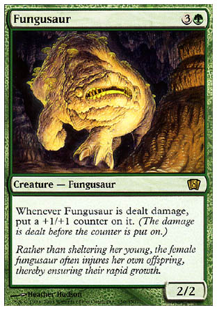 Fungusaur (8th Edition) Medium Play Foil