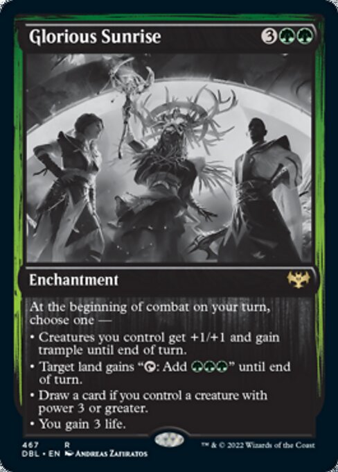 Glorious Sunrise (Innistrad: Double Feature) Light Play