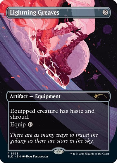 Lightning Greaves (1493) (Secret Lair) Near Mint