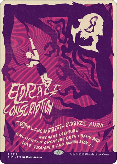 Eldrazi Conscription (Secret Lair) Light Play Foil