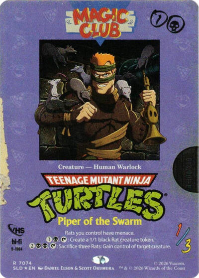 Piper of the Swarm (Secret Lair) Light Play Foil