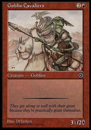 Goblin Cavaliers (Portal Second Age) Medium Play