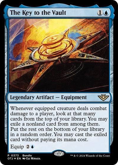 The Key to the Vault (OTJ Bundle) (Promos: Unique and Miscellaneous) Medium Play Foil