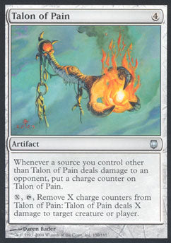 Talon of Pain (Darksteel) Medium Play Foil