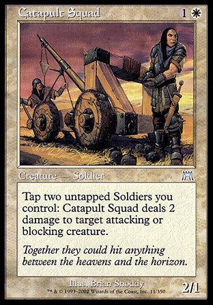 Catapult Squad (Onslaught) Near Mint